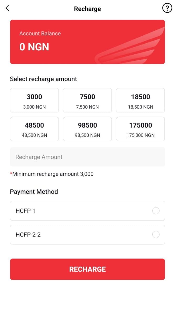 Payments & Withdrawals on HCFP