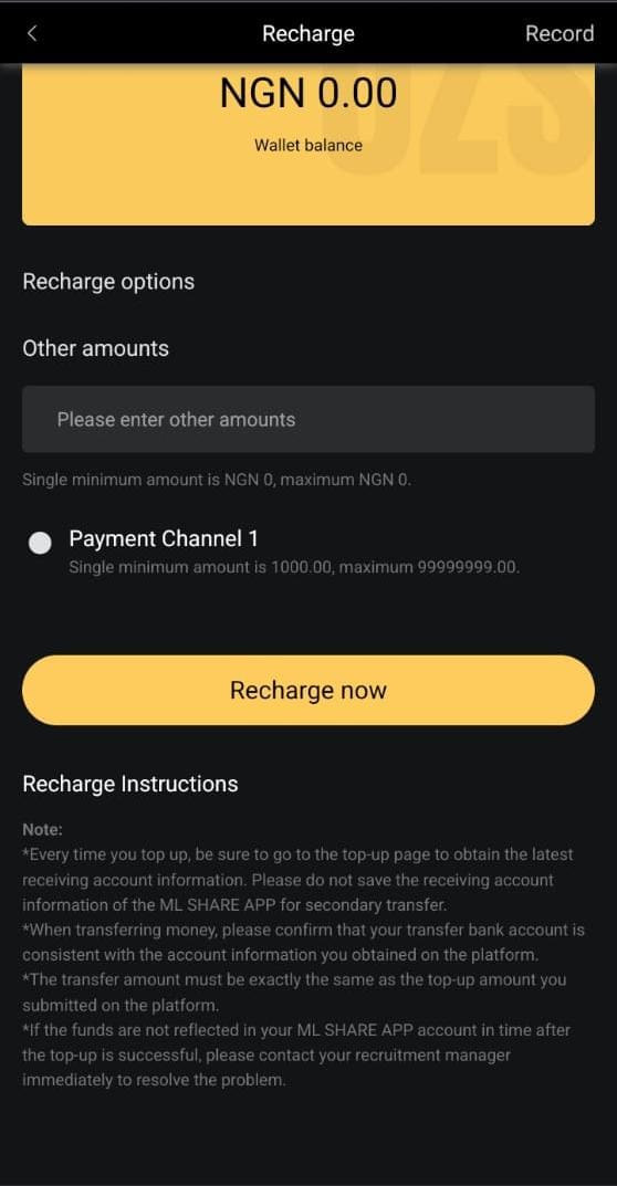 Deposits & Withdrawal on JPC