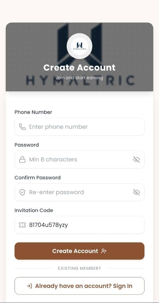 How To Join Hymaltric