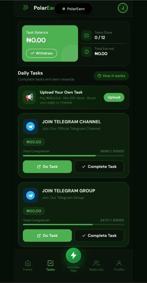 How Users Make Money On PolarEarn