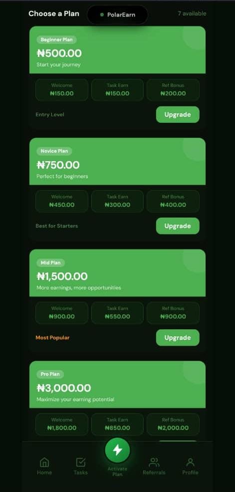 How Users Make Money On PolarEarn