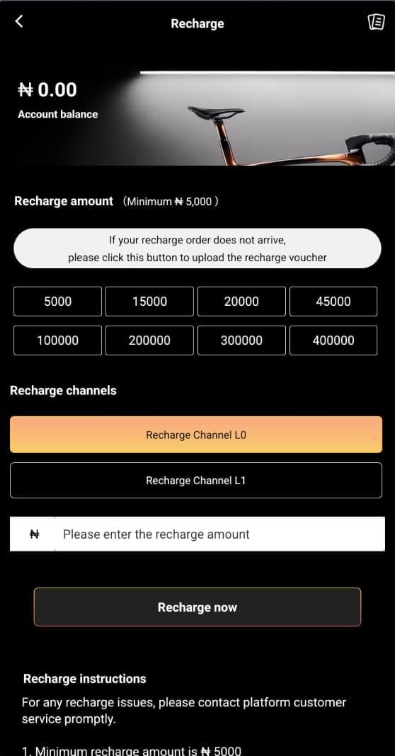 Recharge & Withdrawal on Trek