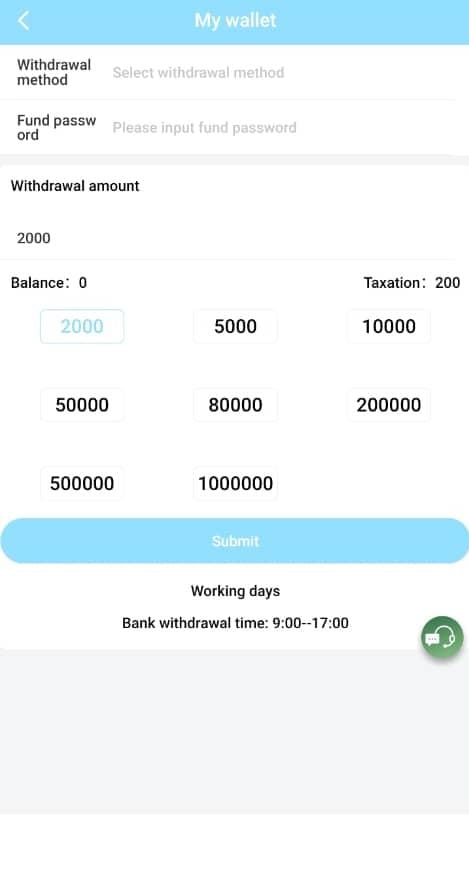 Withdrawal Process on ELM