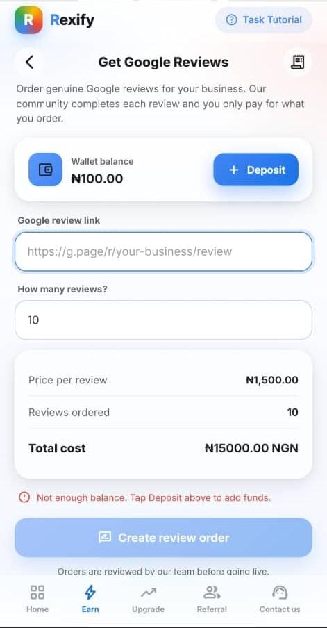 How To Deposit on Rexify