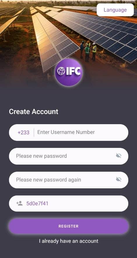 How To Create An Account on IFC Solar
