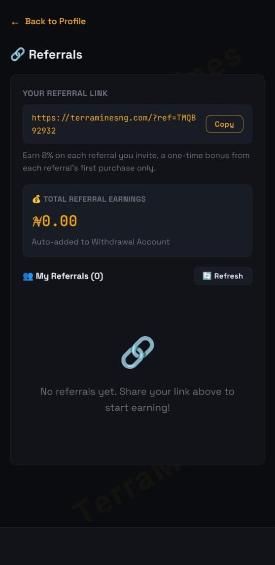 How Users Make Money On TerraMines