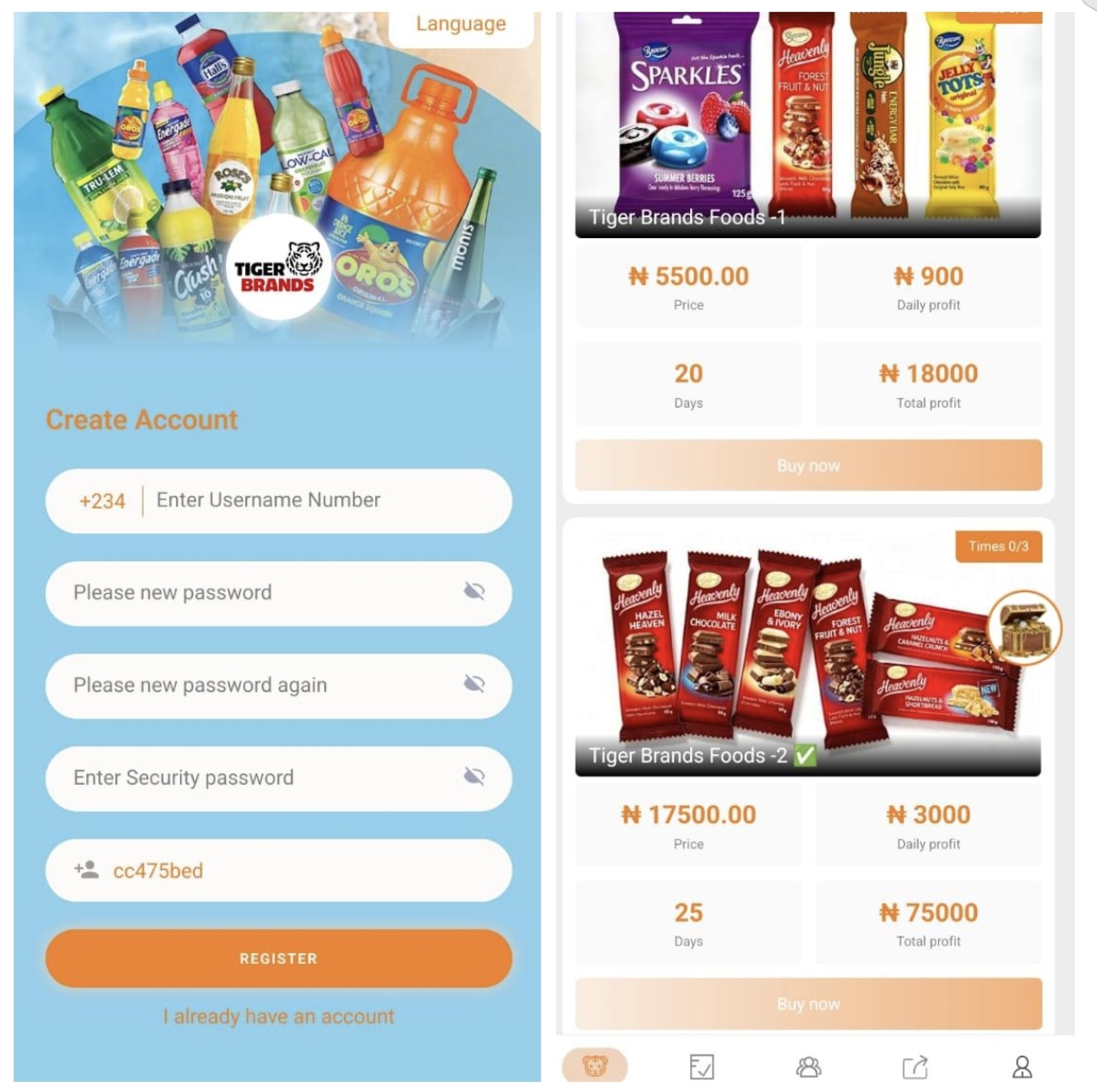 Tigerbrandsfoods.com Review